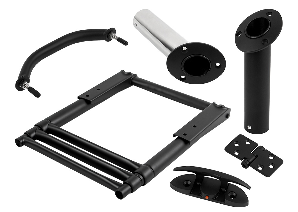 Nové díly Matte Black Marine Hardware