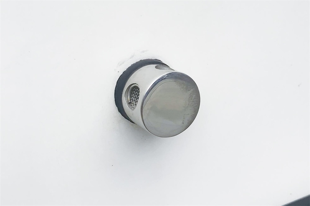 316 Nerezová ocel 90stupňový otvor nádrže