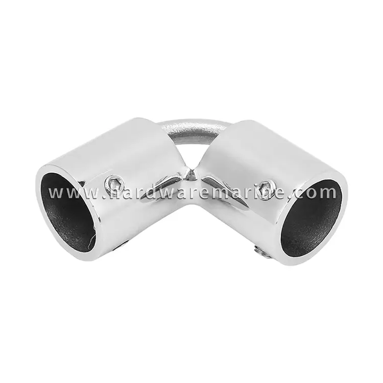 316 Nerezová ocel Marine Mandrail Fitting 2 -Way Pipe loket