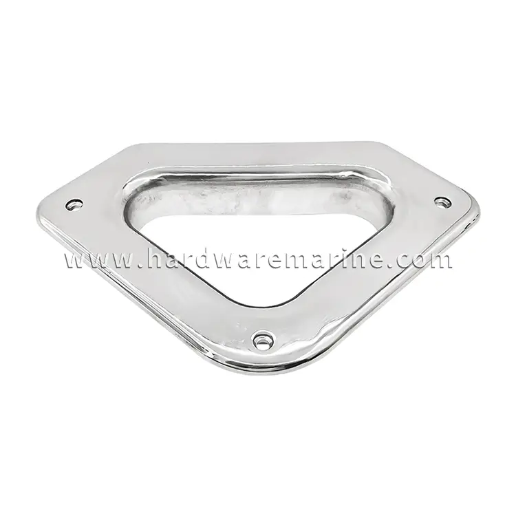 316 Marine Triangular Fairlead Hole z nerezové oceli
